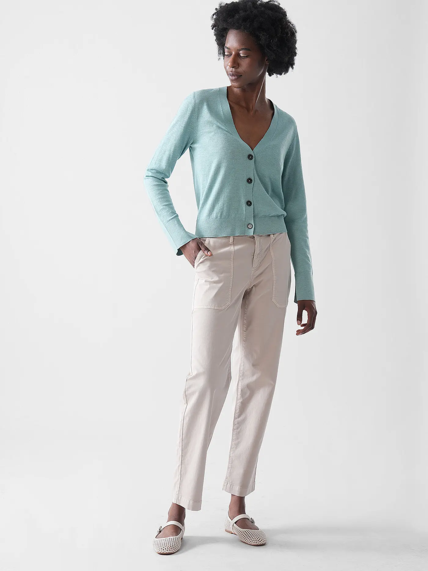OPUS PANTS | Hose LISANA COOL | beige